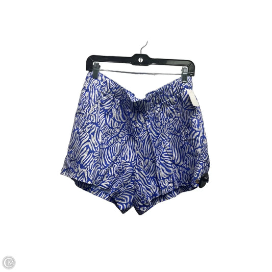 Shorts Designer By Lilly Pulitzer In Blue, Size: L