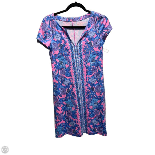 Dress Designer By Lilly Pulitzer In Pink & Purple, Size: Xs