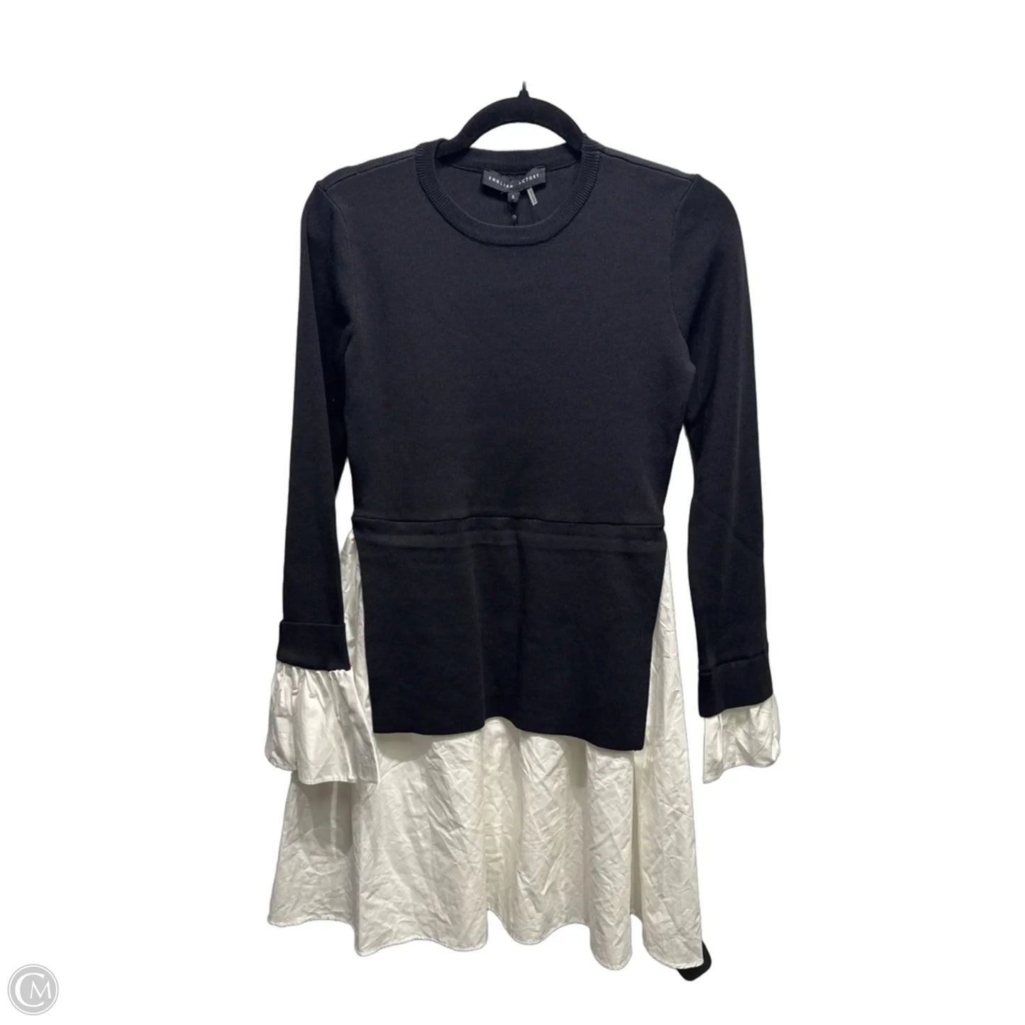 Dress Casual Short By English Factory In Black & White, Size: S