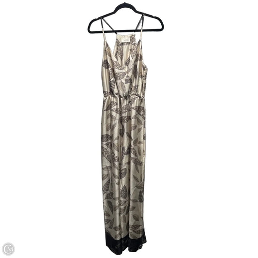 Jumpsuit By Clothes Mentor In Black & Brown, Size: M