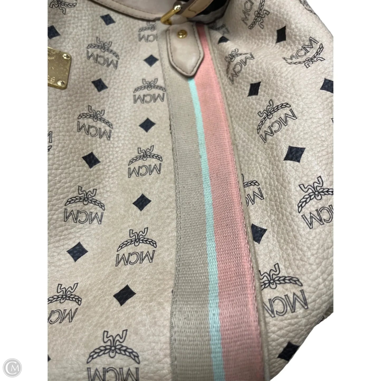 Tote Luxury Designer By Mcm, Size: Large