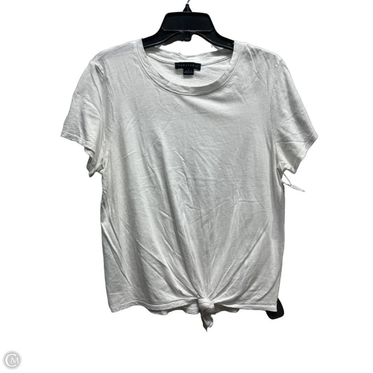 Top Short Sleeve Basic By Sanctuary In White, Size: L