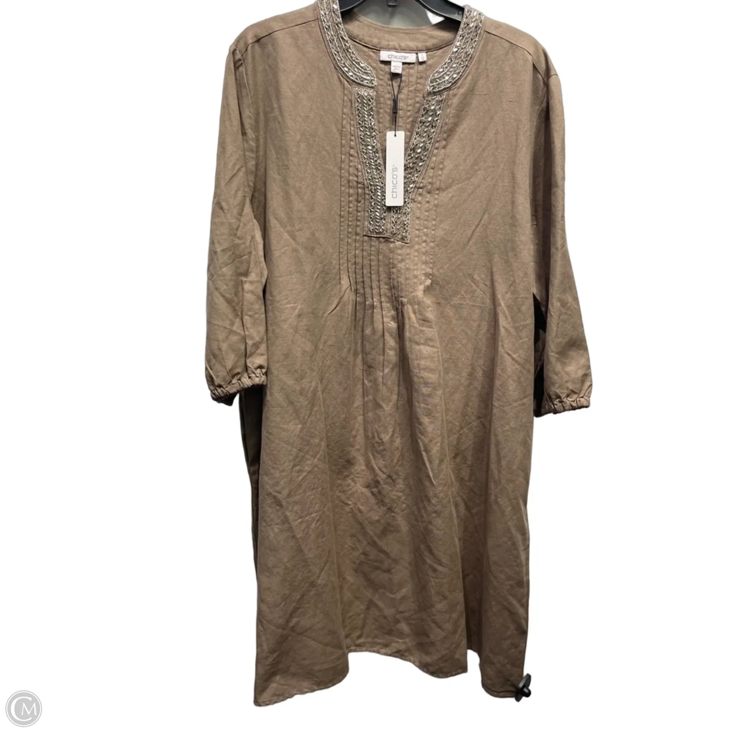 Dress Work By Chicos In Brown, Size: Xl