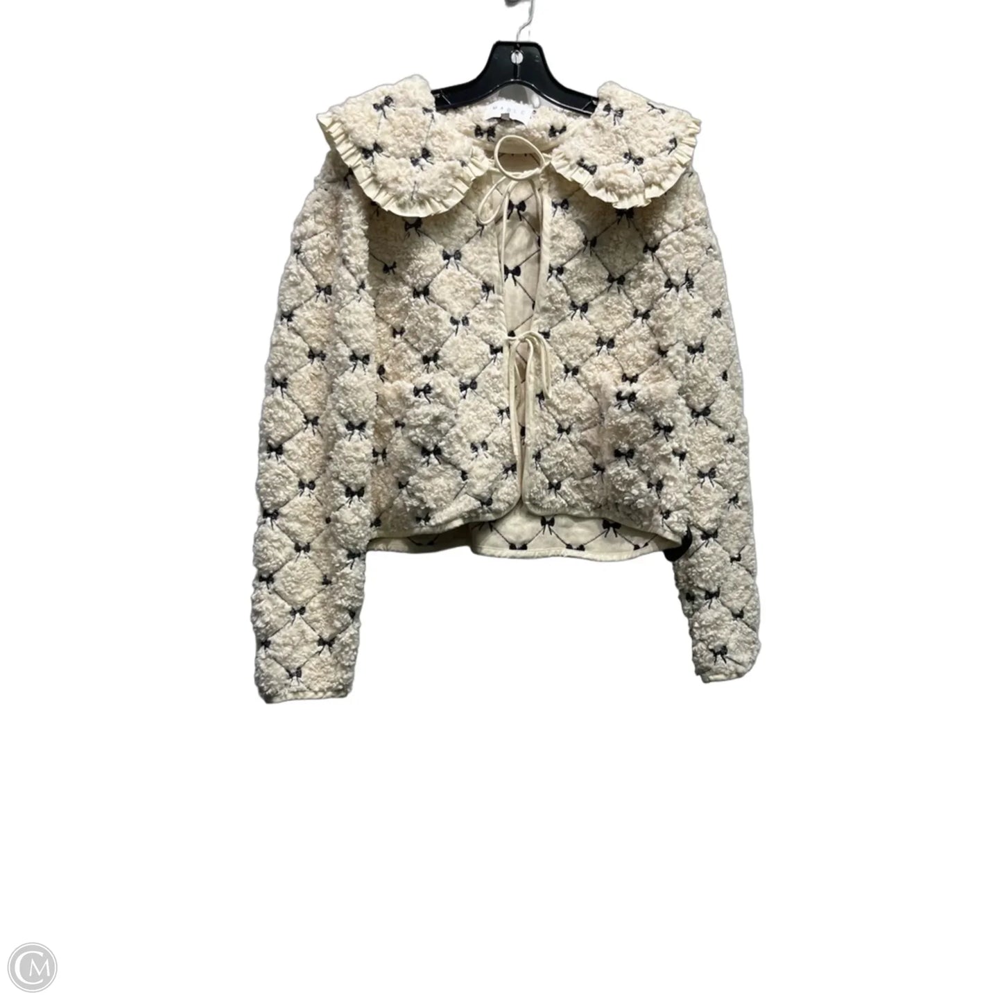 Jacket Fleece By Mable In Cream, Size: S