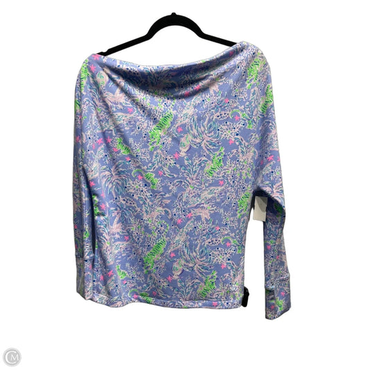 Top Long Sleeve Designer By Lilly Pulitzer In Purple, Size: S