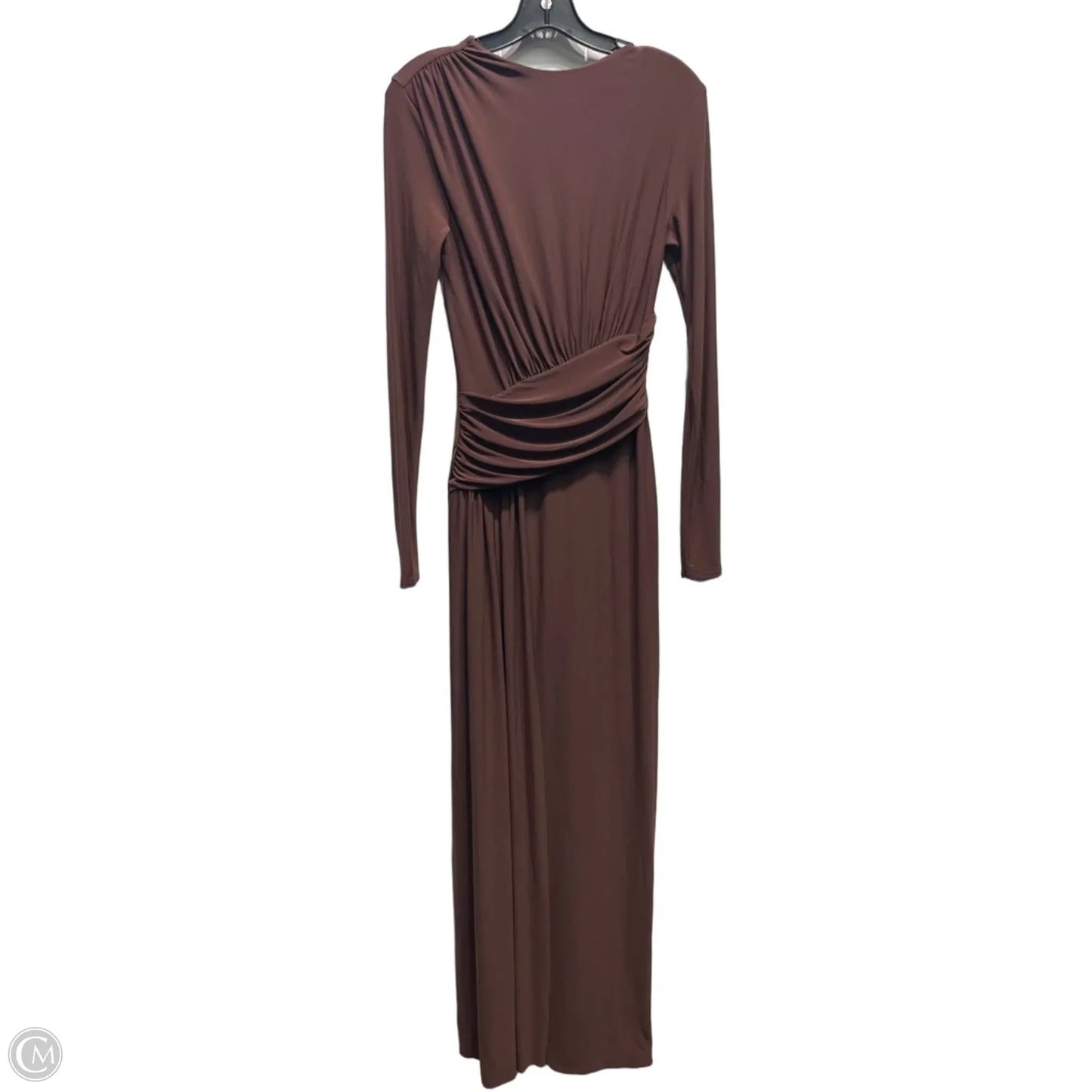 Dress Party Long By club L In Brown, Size: 4