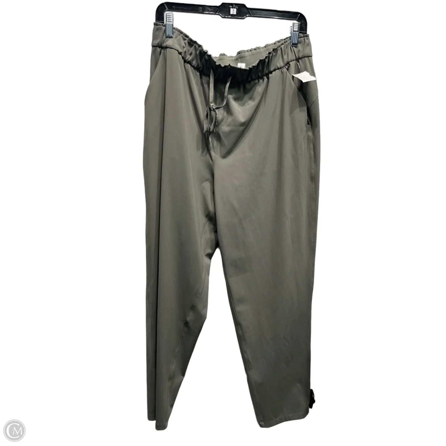 Athletic Pants By Lululemon In Green, Size: 12