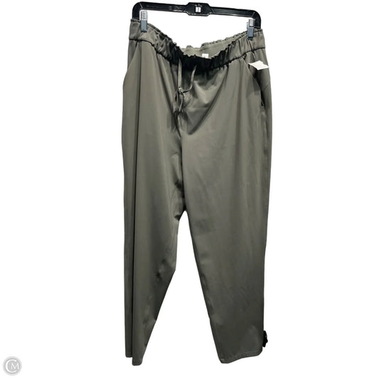 Athletic Pants By Lululemon In Green, Size: 12