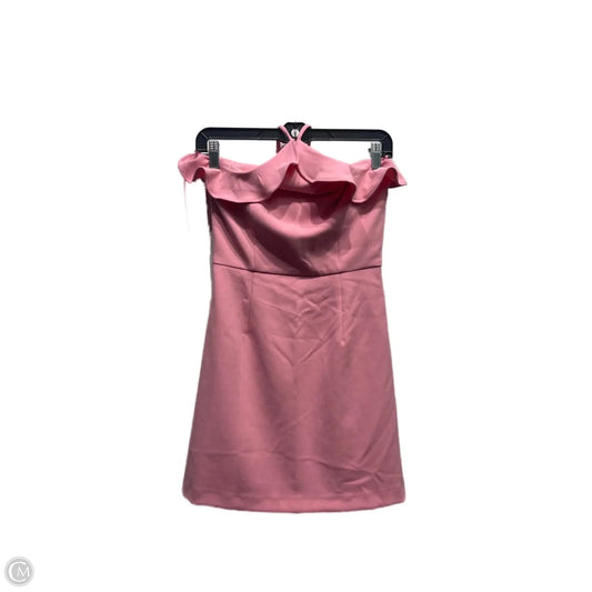 Dress Party Short By French Connection In Pink, Size: 4