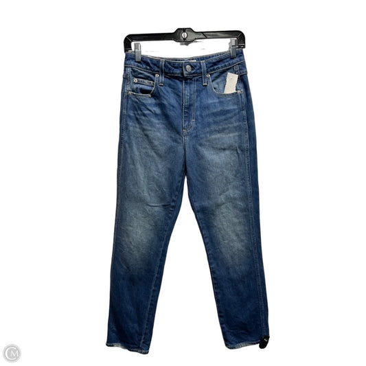 Jeans Straight By Amo In Blue Denim, Size: 4