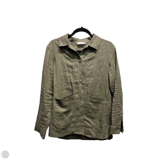 Top Long Sleeve By Clothes Mentor In Green, Size: S
