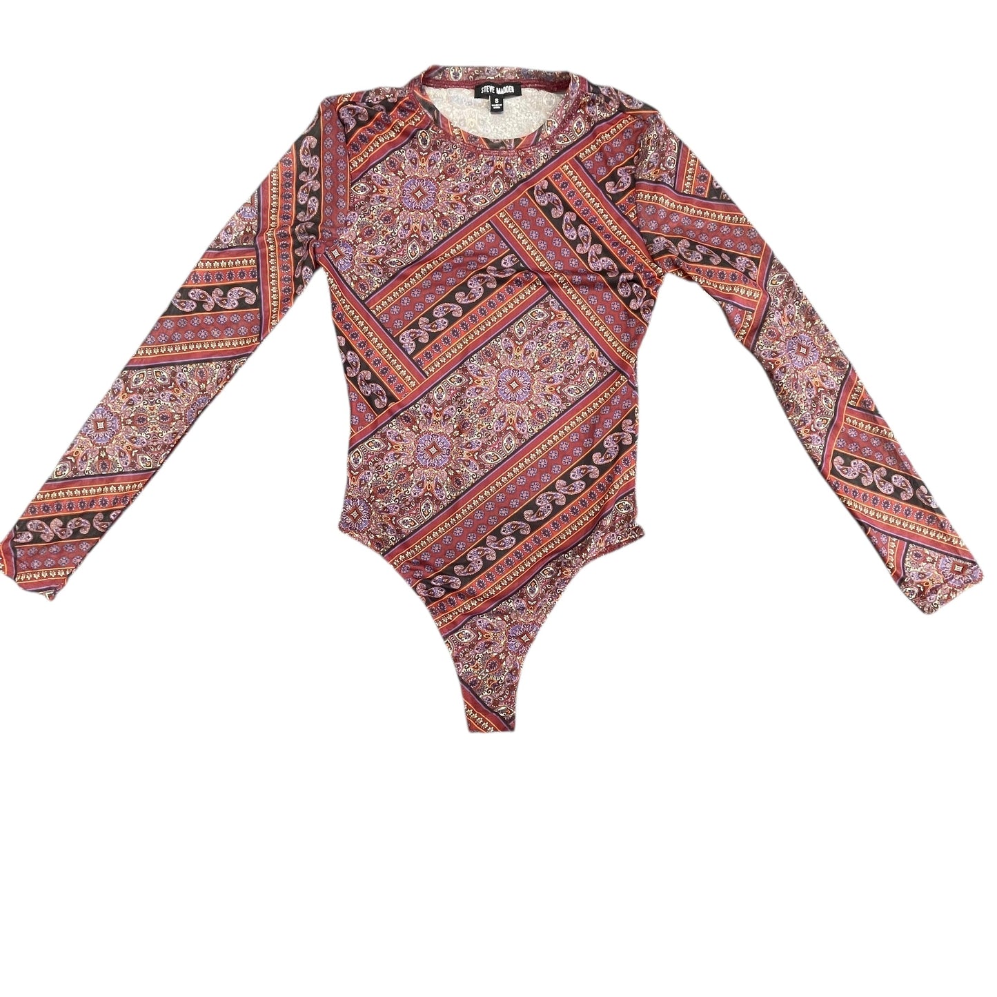 Bodysuit By Steve Madden In Purple, Size:S