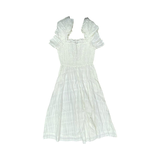 Dress Casual Maxi By Banana Republic In White, Size:S