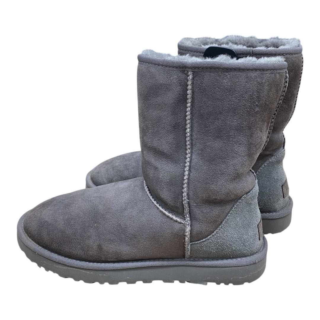 Boots Designer By Ugg In Grey, Size:11