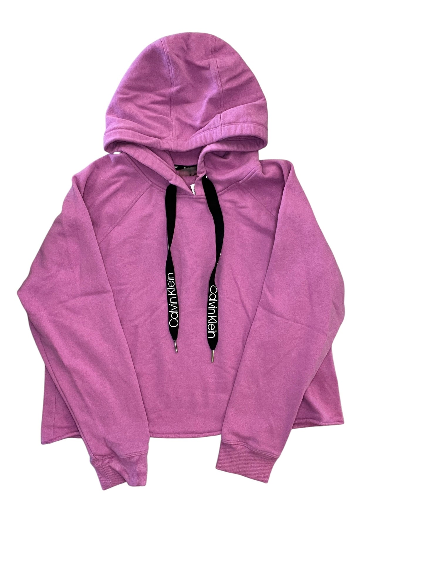 Sweatshirt Hoodie By Calvin Klein In Purple, Size:M