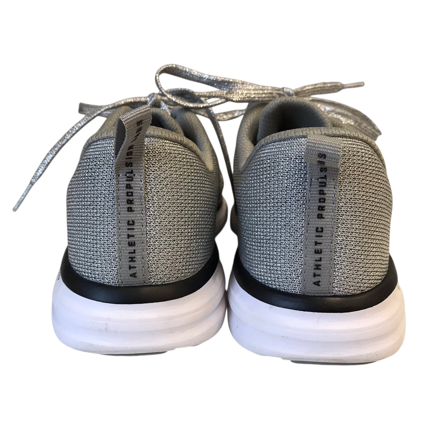 Shoes Designer By Apl In Grey, Size:9