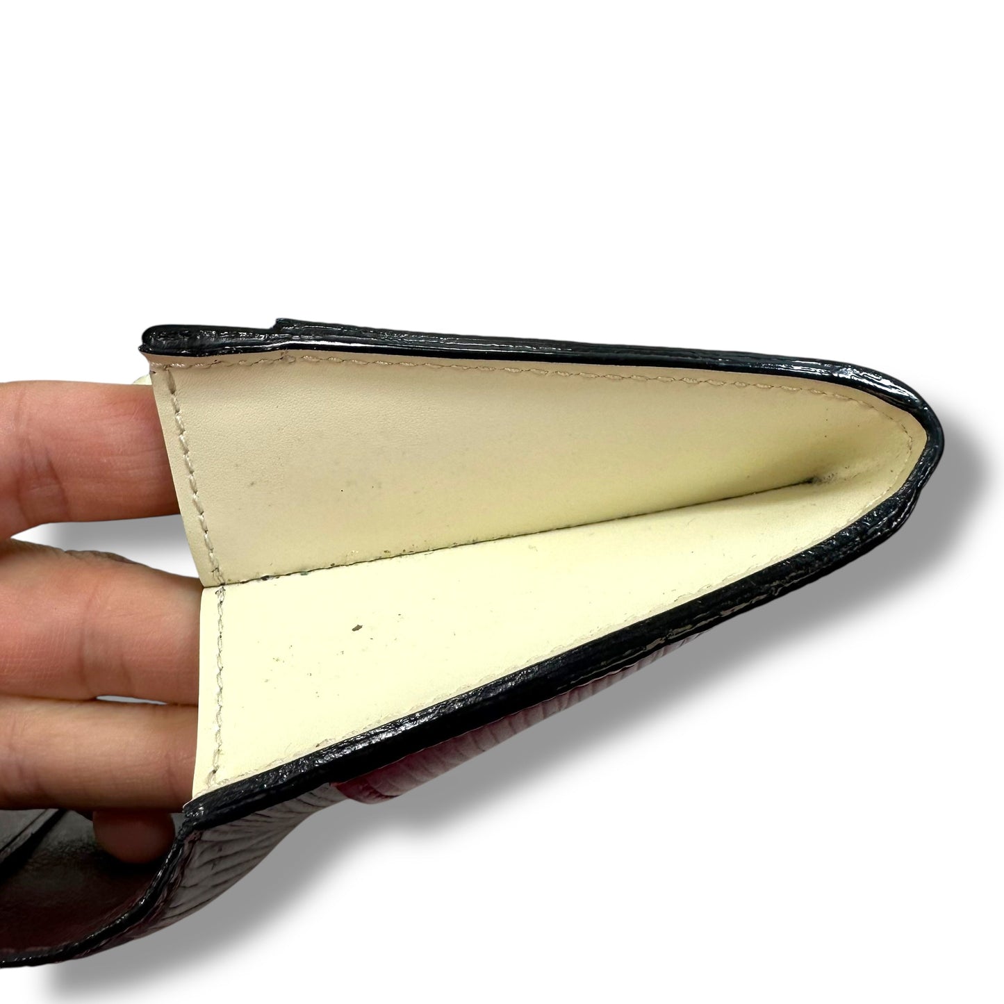 Epi leather Wallet Luxury Designer By Louis Vuitton, Size: Medium