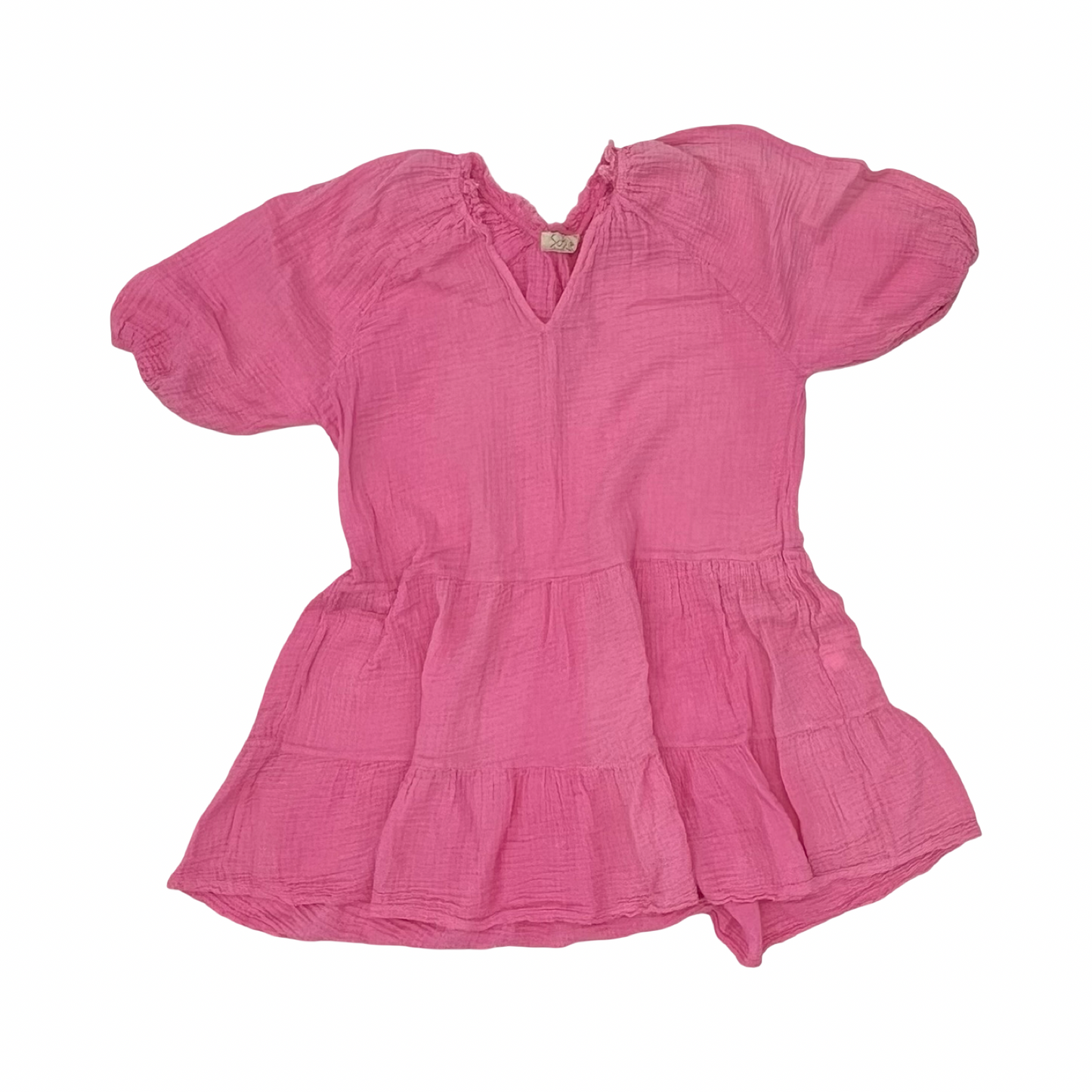 Dress Casual Short By Clothes Mentor In Pink, Size:M