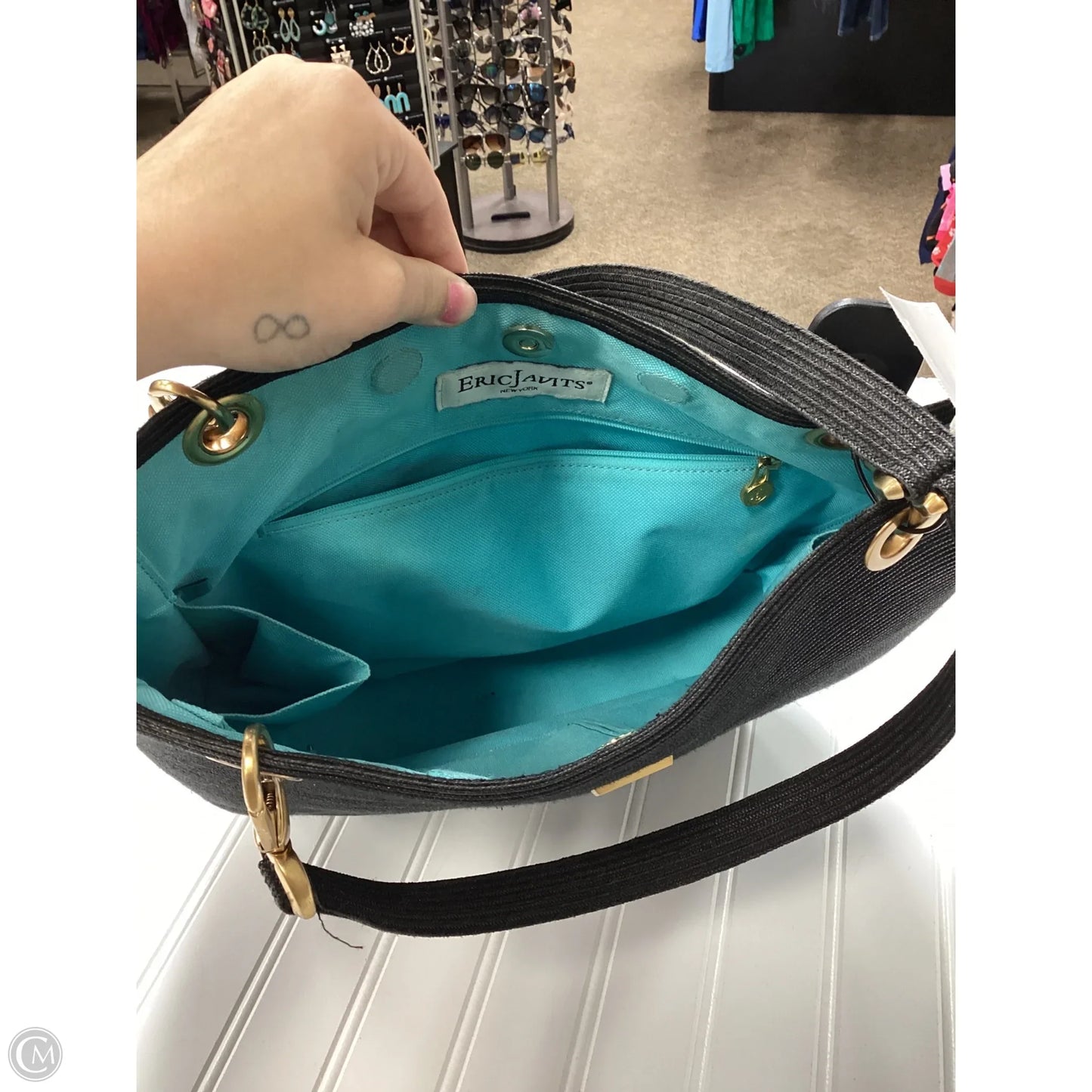 Handbag By Eric Javitz, Size: Large