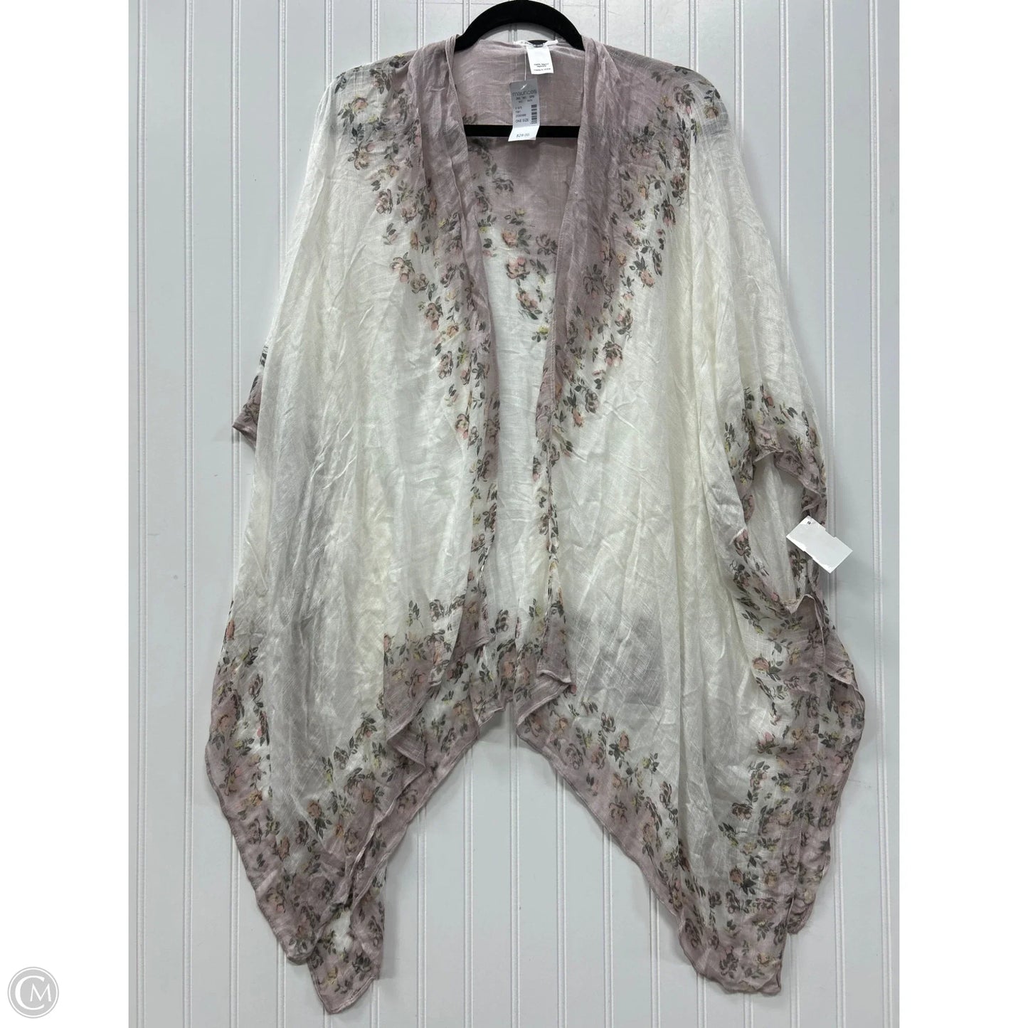 Kimono By Maurices In Cream, Size: Osfm