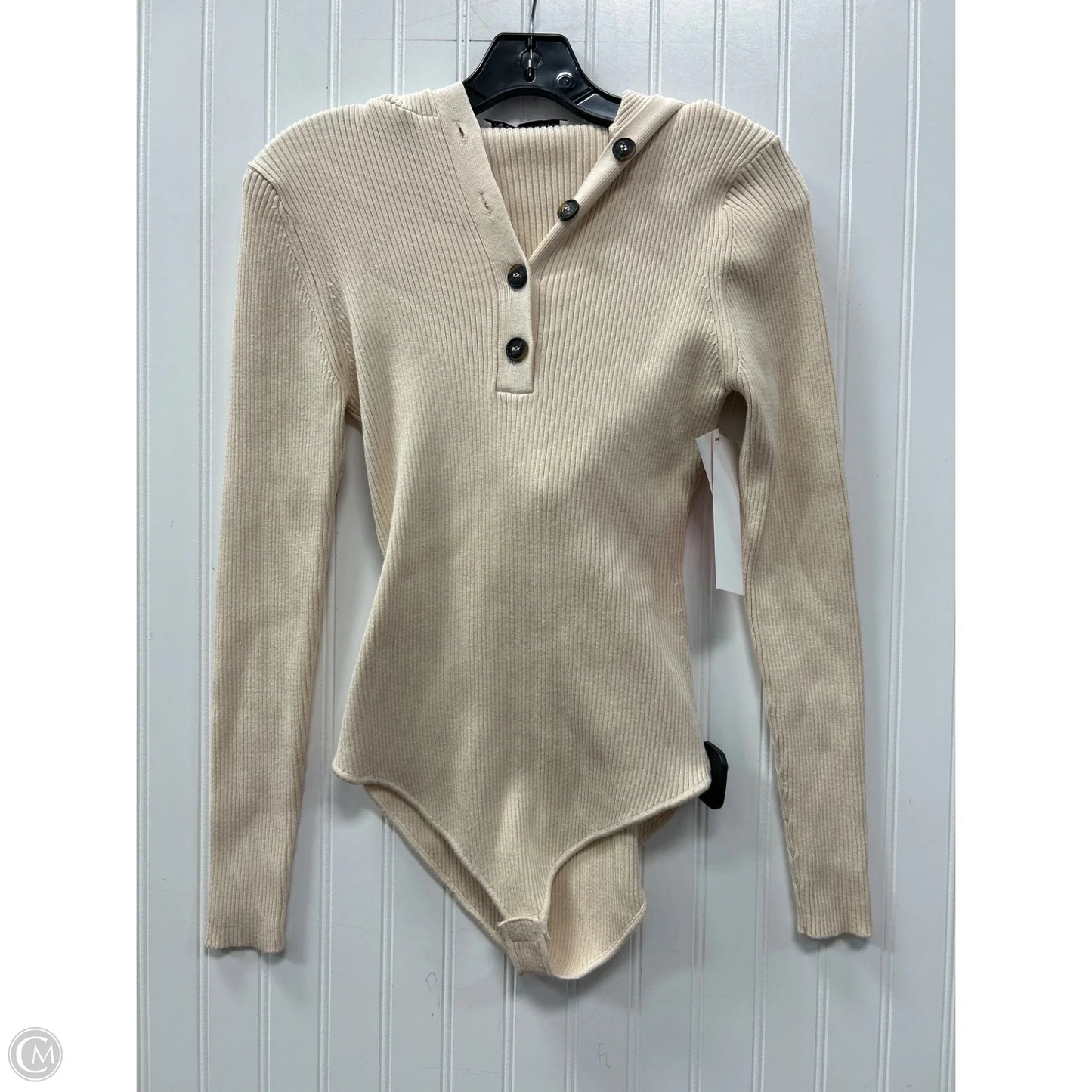 Bodysuit By Zara In Tan, Size: M