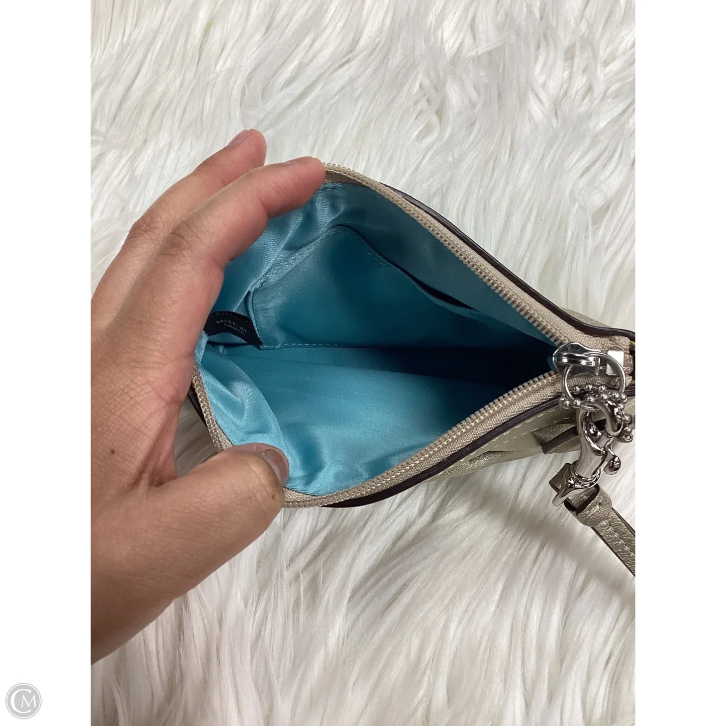 Wristlet Designer By Coach, Size: Small