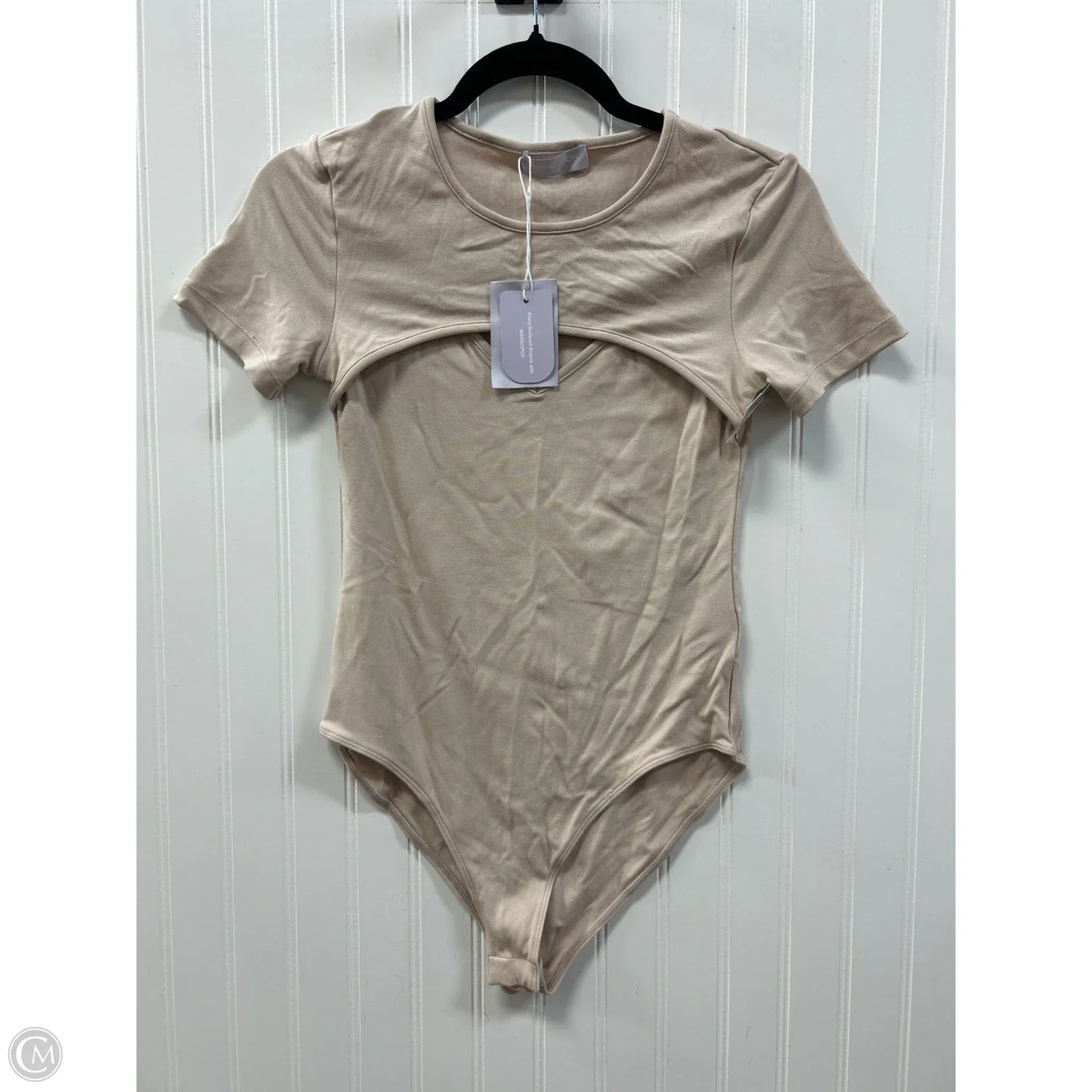 Bodysuit By Mangopop In Tan, Size: S