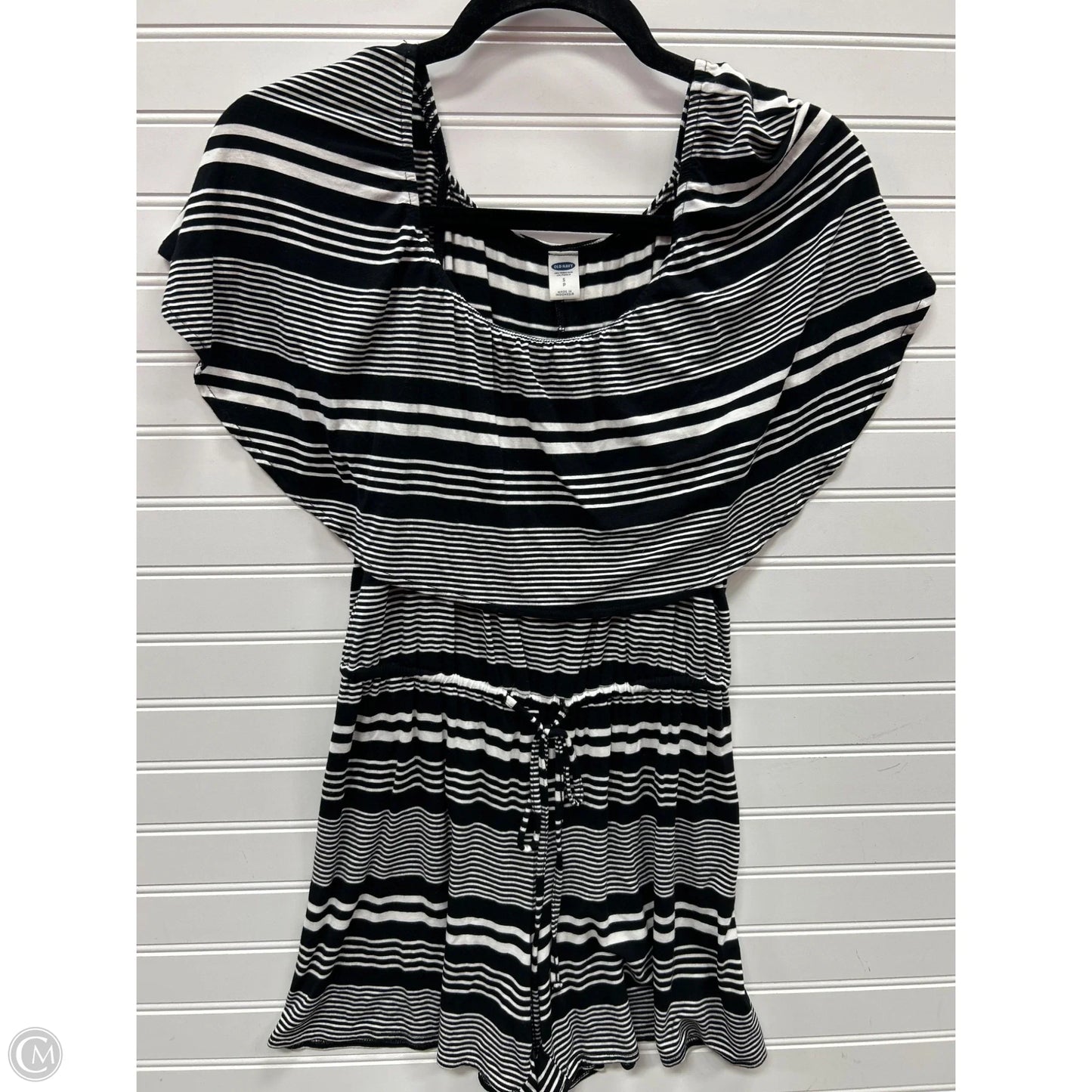 Jumpsuit By Old Navy In Black & White, Size: S