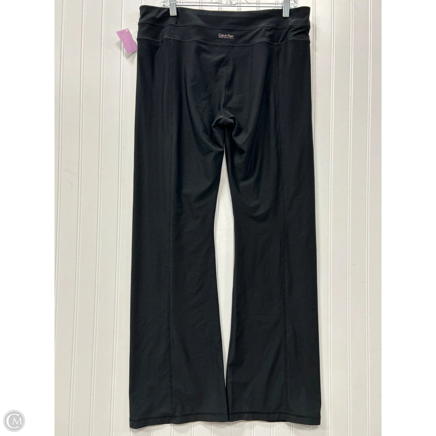 Athletic Pants By Calvin Klein Performance In Black, Size: Xl