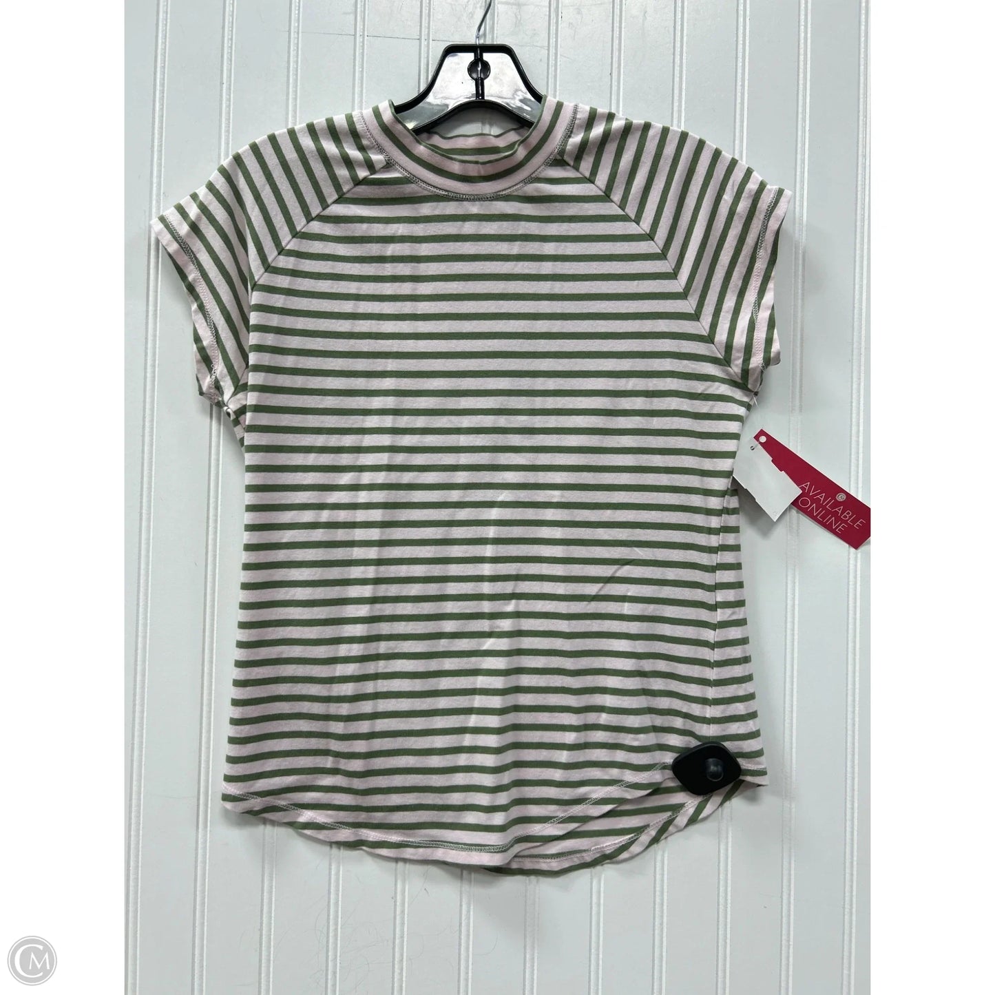 Top Short Sleeve By Pilcro In Green, Size: M