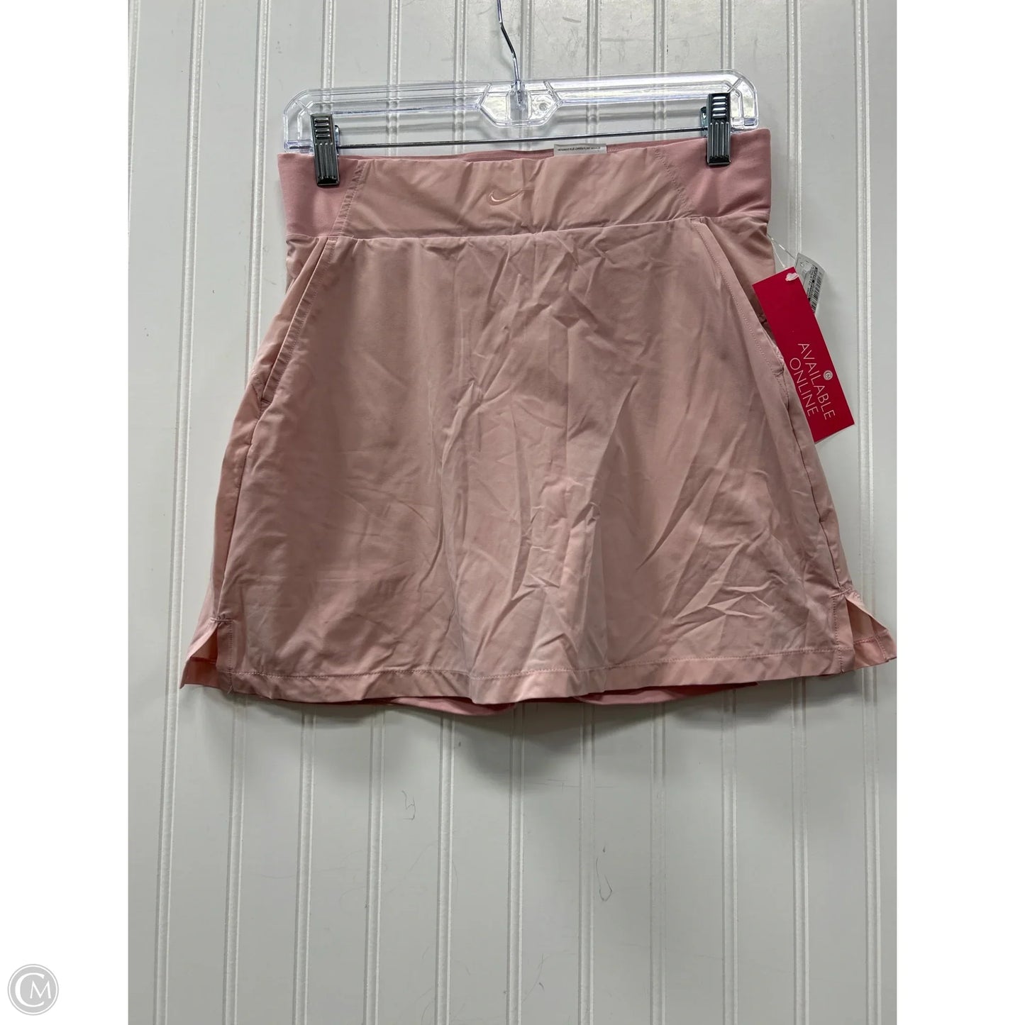 Athletic Skort By Nike Apparel In Pink, Size: M