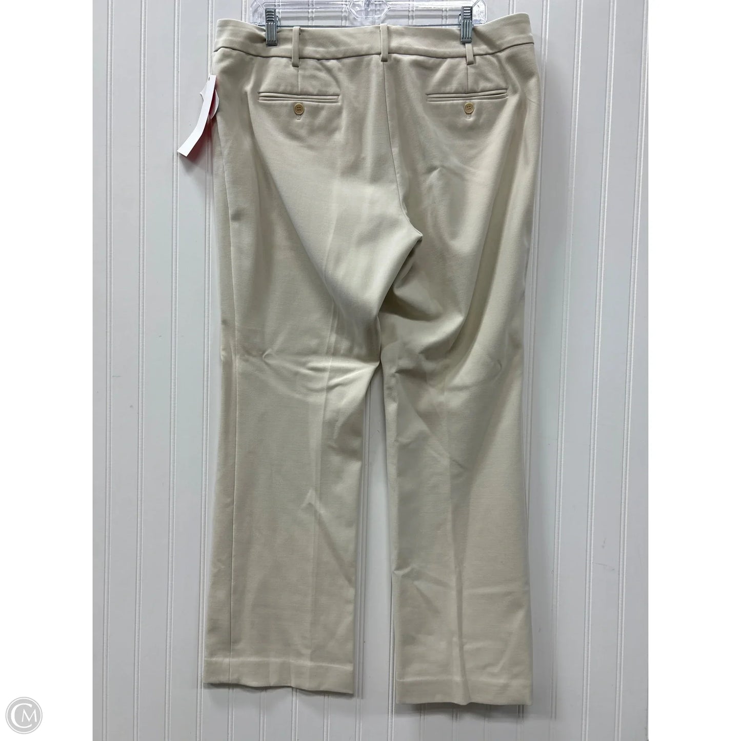 Pants Dress By Talbots In Cream, Size: 14