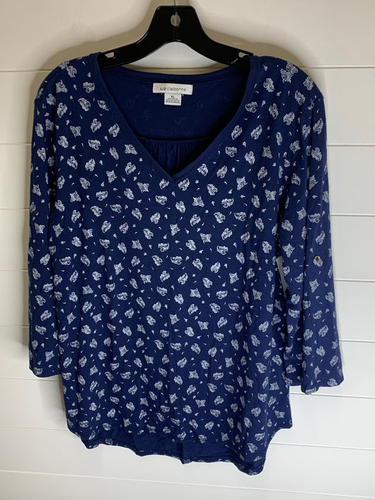 Top Long Sleeve By Liz Claiborne  Size: Xl