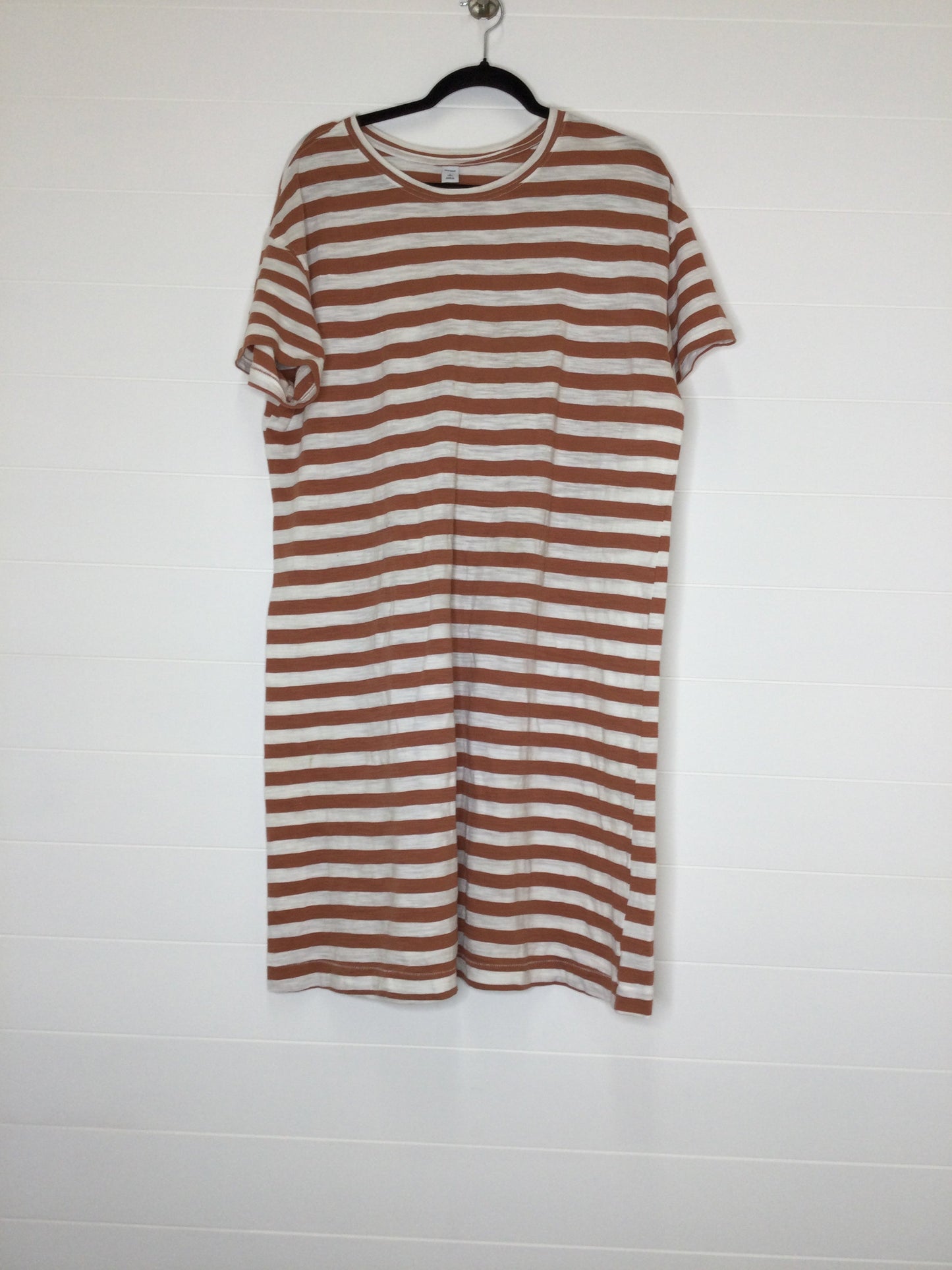 Brown Dress Casual Midi Old Navy, Size 12tall