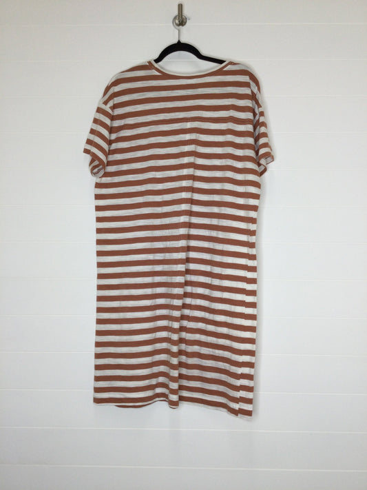 Brown Dress Casual Midi Old Navy, Size 12tall