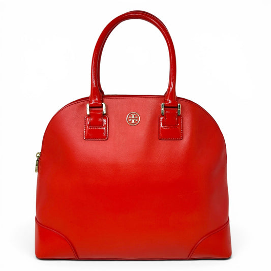 Robinson Dome Satchel Designer By Tory Burch, Size: Medium