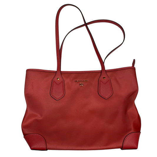 Handbag Designer By Michael Kors In Red, Size:Medium