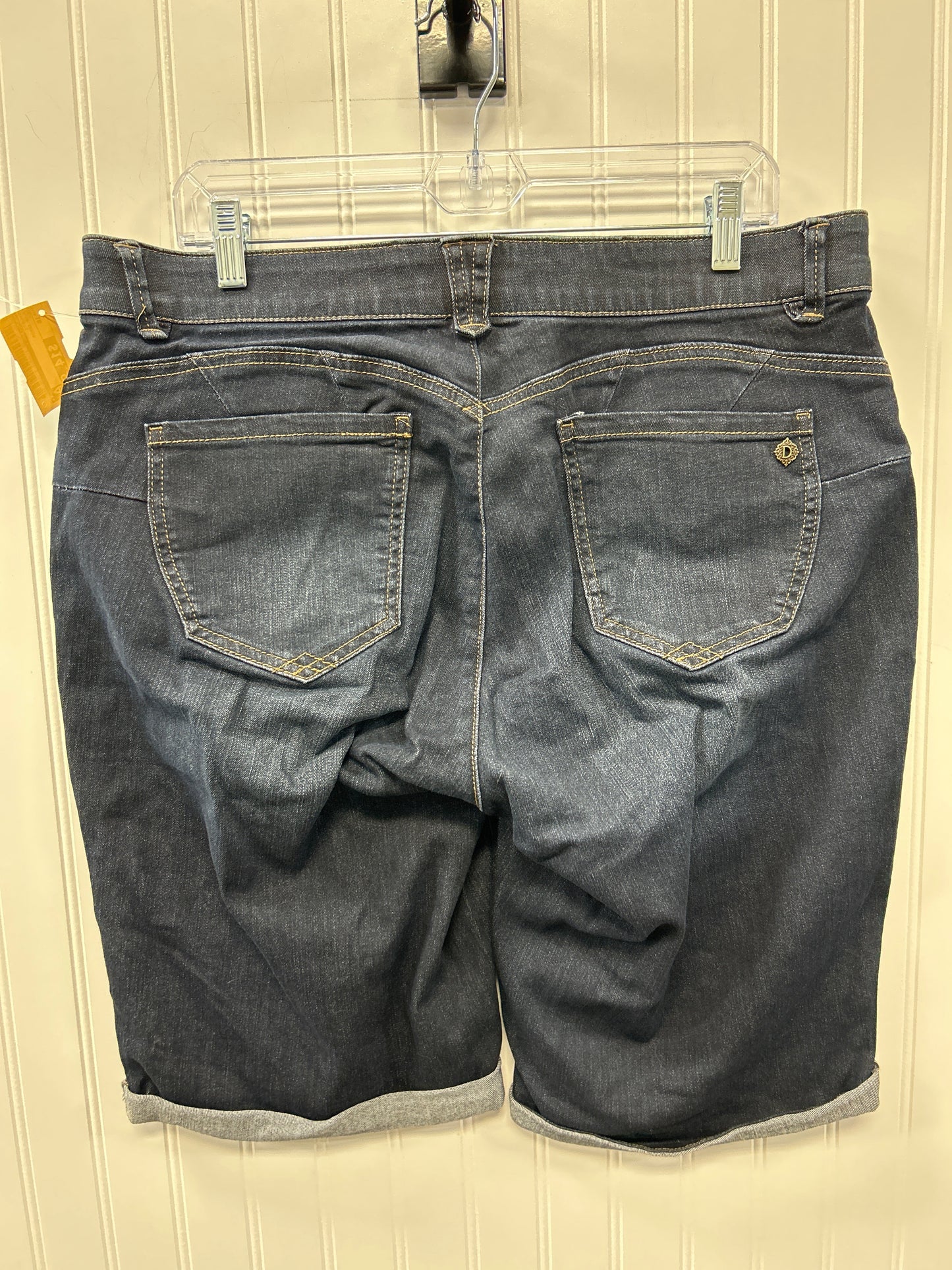 Shorts By Democracy In Blue Denim, Size:16
