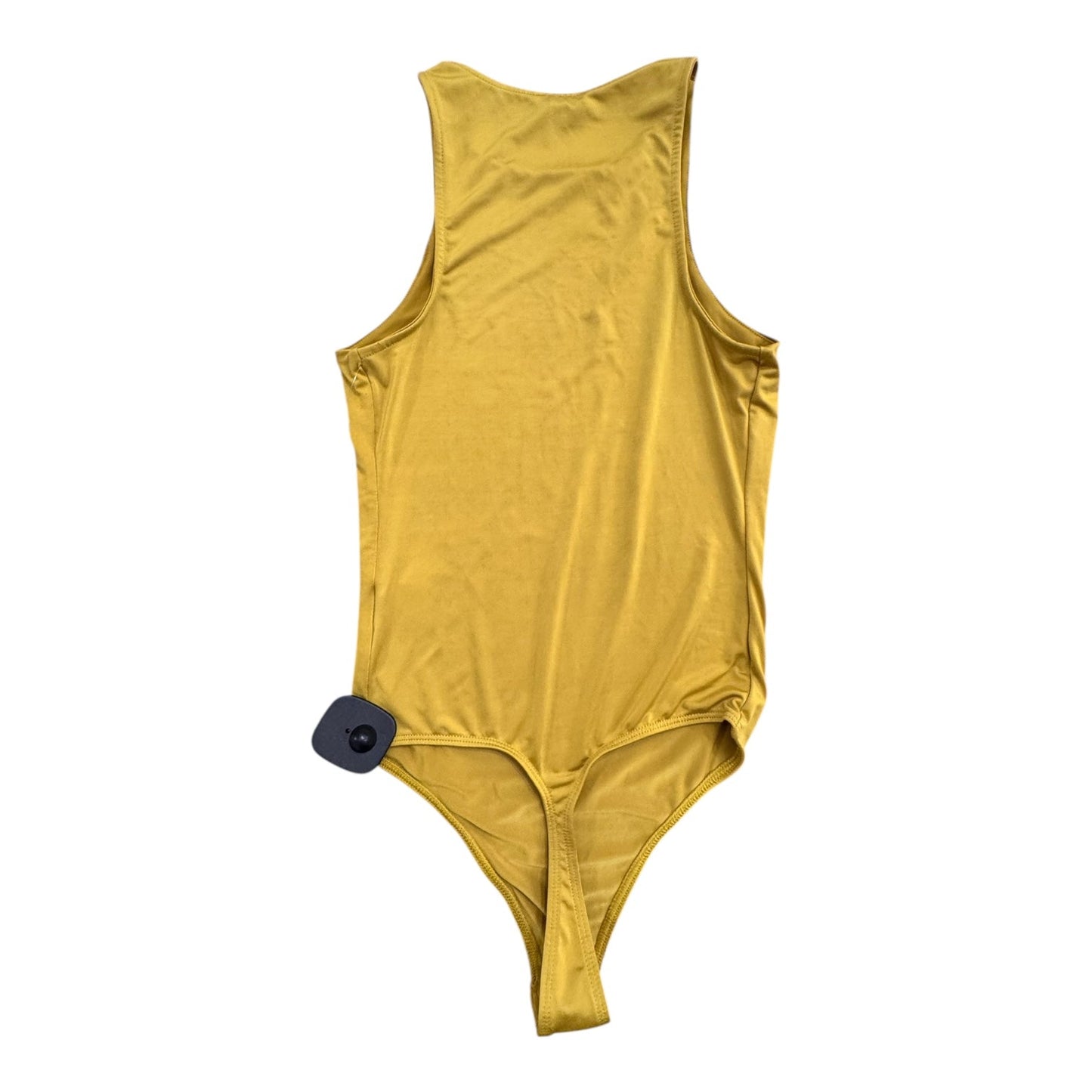 Bodysuit By Express In Yellow, Size:Xxs