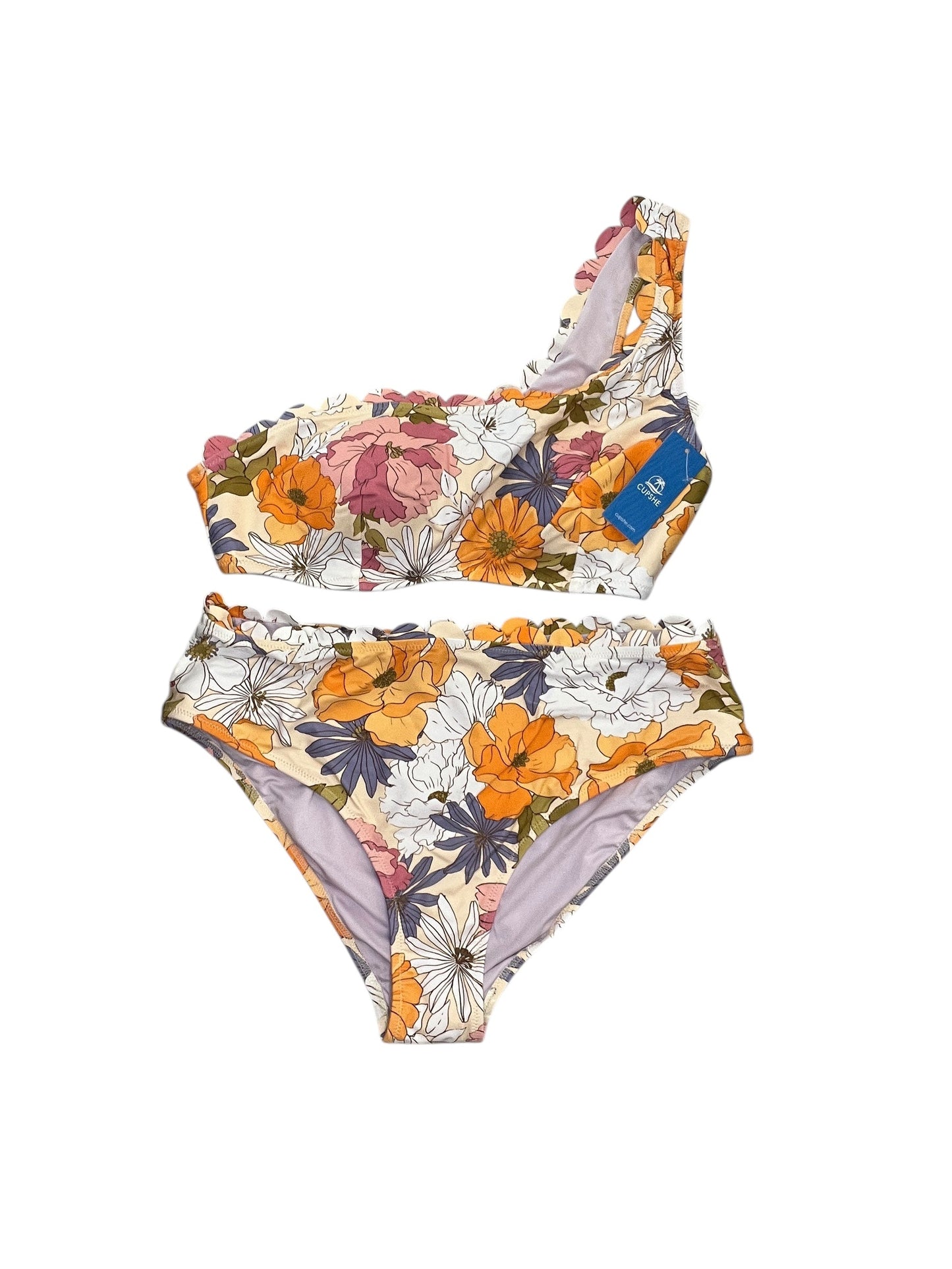 Swimsuit 2Pc By Cupshe In Floral Print, Size:Xl