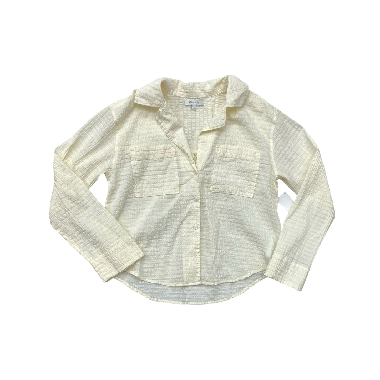 Top Ls By Madewell In Yellow, Size:Xxs