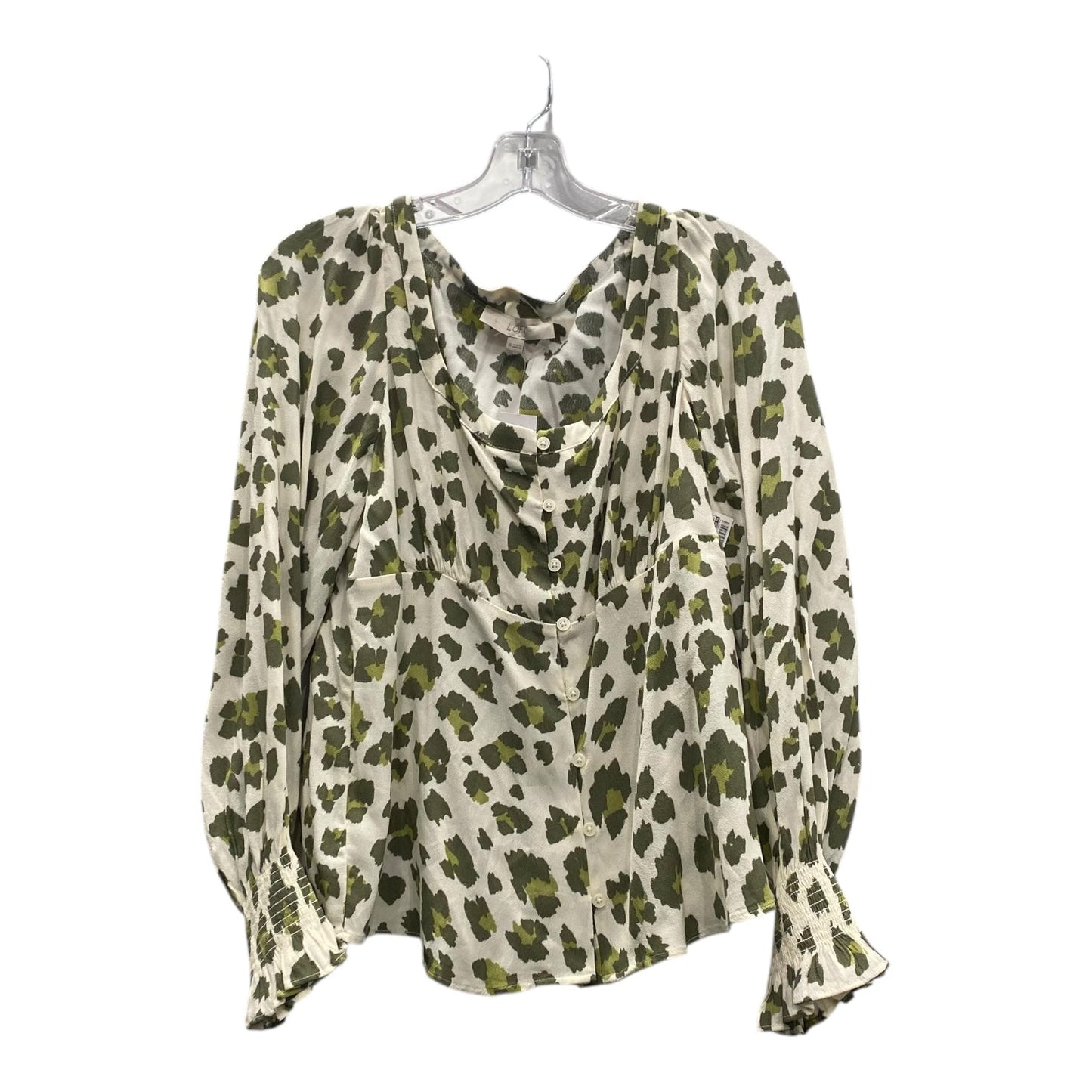 Top Ls By Loft In Green, Size:Xs