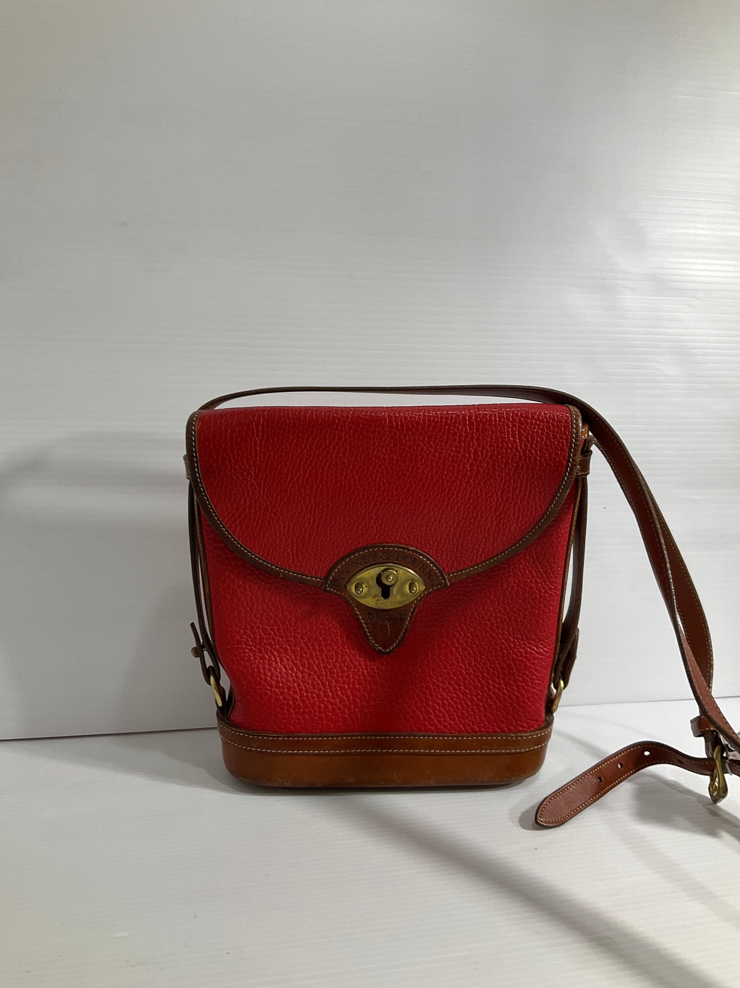 Crossbody Designer By Dooney And Bourke In Red, Size:Medium