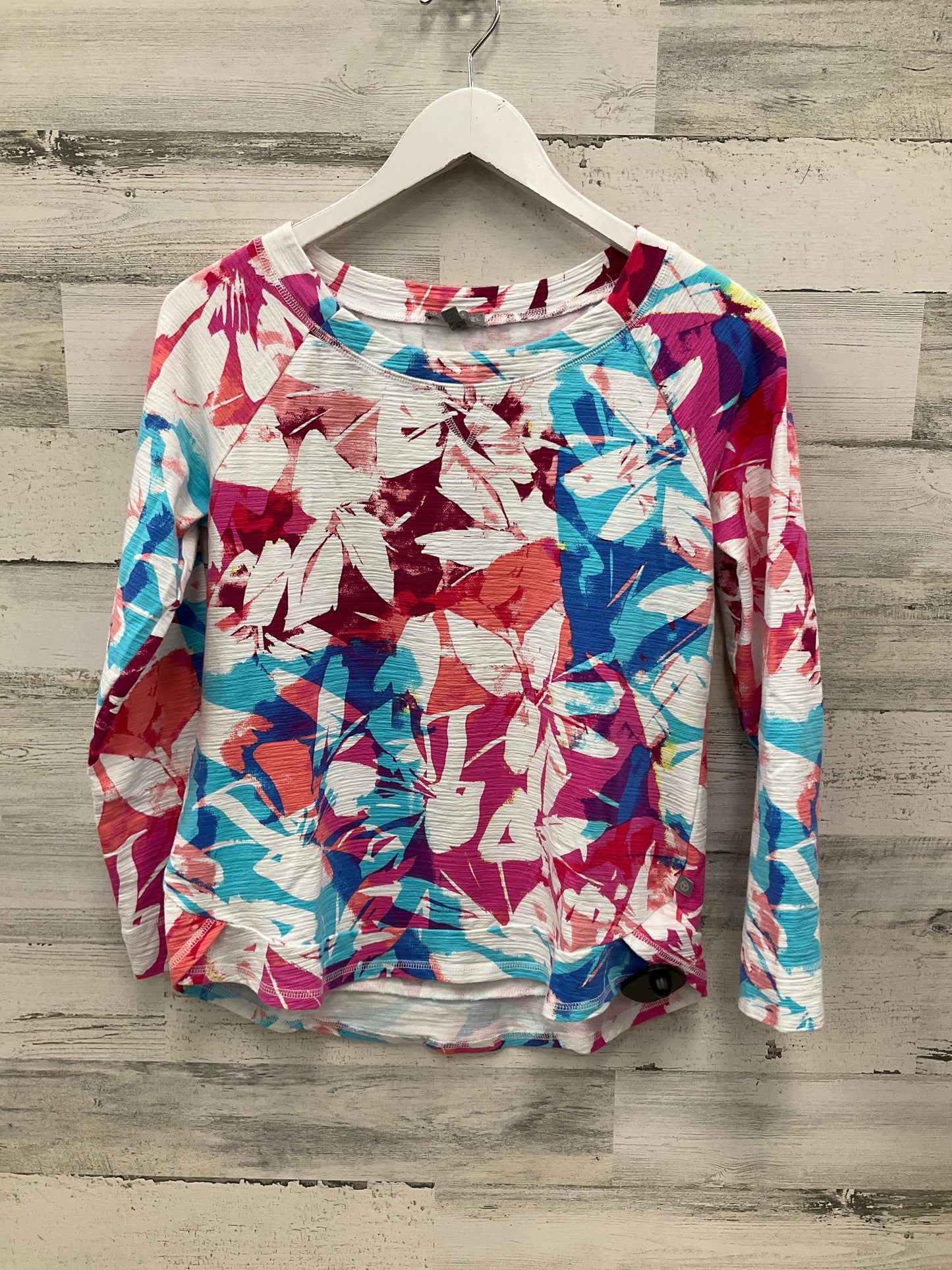 Top 3/4 Sleeve By Talbots In Multi, Size:Xs