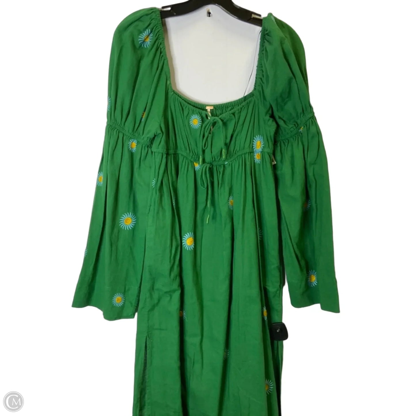 Dress Casual Midi By Free People In Green, Size: Xs