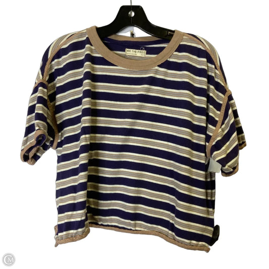 Top Short Sleeve By We The Free In Purple, Size: Xs