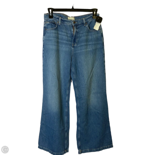 Jeans Wide Leg By We The Free In Blue Denim, Size: 6