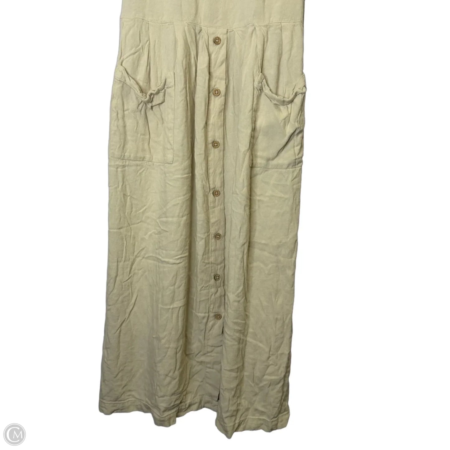 Dress Casual Midi By Free People In Cream, Size: M