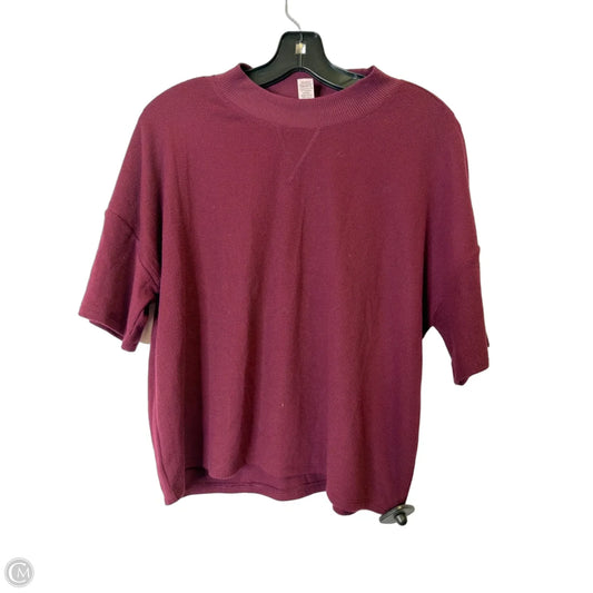 Top Short Sleeve Basic By Victorias Secret In Purple, Size: Xs