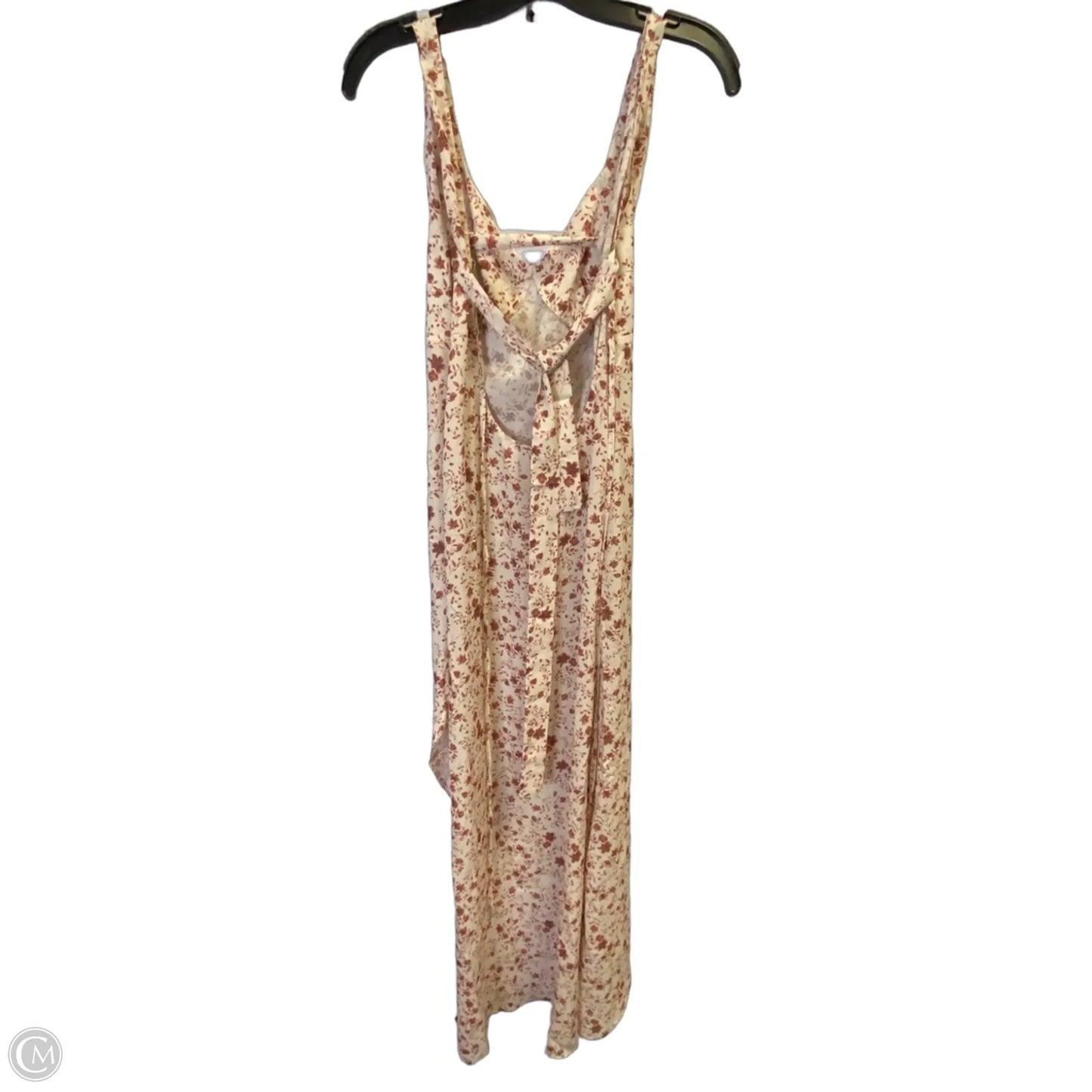 Dress Casual Maxi By Commense In Red & White, Size: M